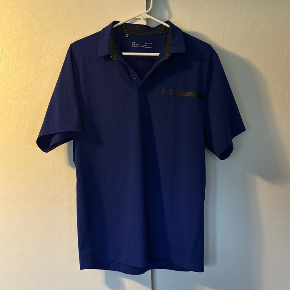 Under Armour Men's Blue Polo Shirt